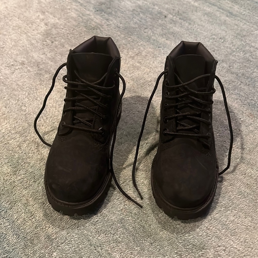 Toddler Black Timberland Boots
